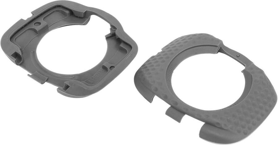 Allecto plus Fietspedaalafdekkingen voor Anti-slijtage Hielbescherming Eenvoudige Bevestiging SpeedPlay Compatibel Comfortabel Wandelen met Fietsschoenen