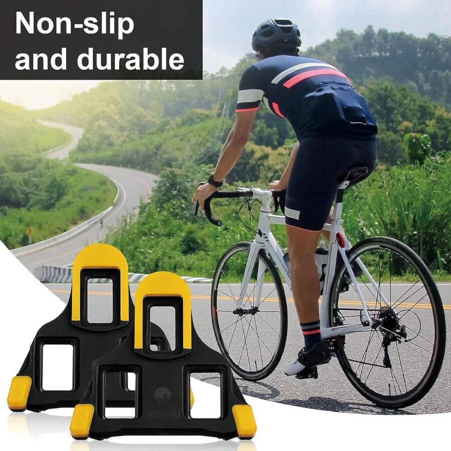 Allecto Plus Fietsschoen Cleats Set van 2 stuks voor Fietsschoenen$req:zorgen voor minimaal 75 tekens en 2-3 relevante zoekwoorden