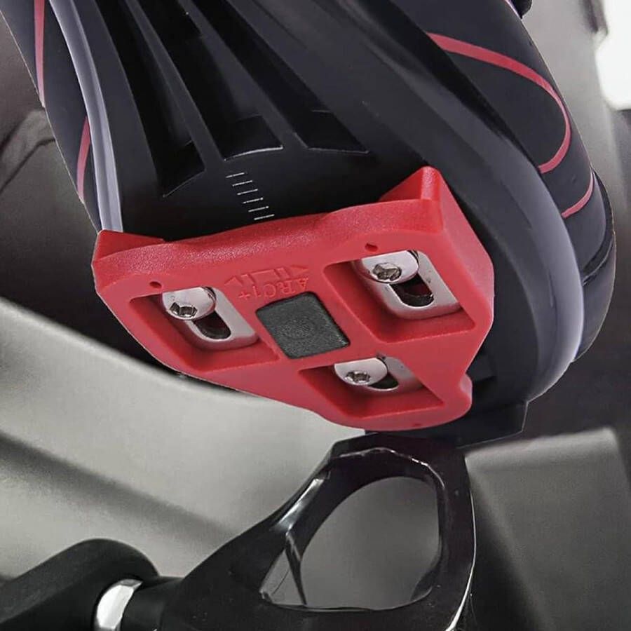 Allecto plus Fietsschoenen Indoor Cycling en Racefietsen Set met Clipless Pedalen Comfortabele Indoor Cycling Schoenen met SPD-Systeem Spinning en Fietsschoenen met Kliksluiting