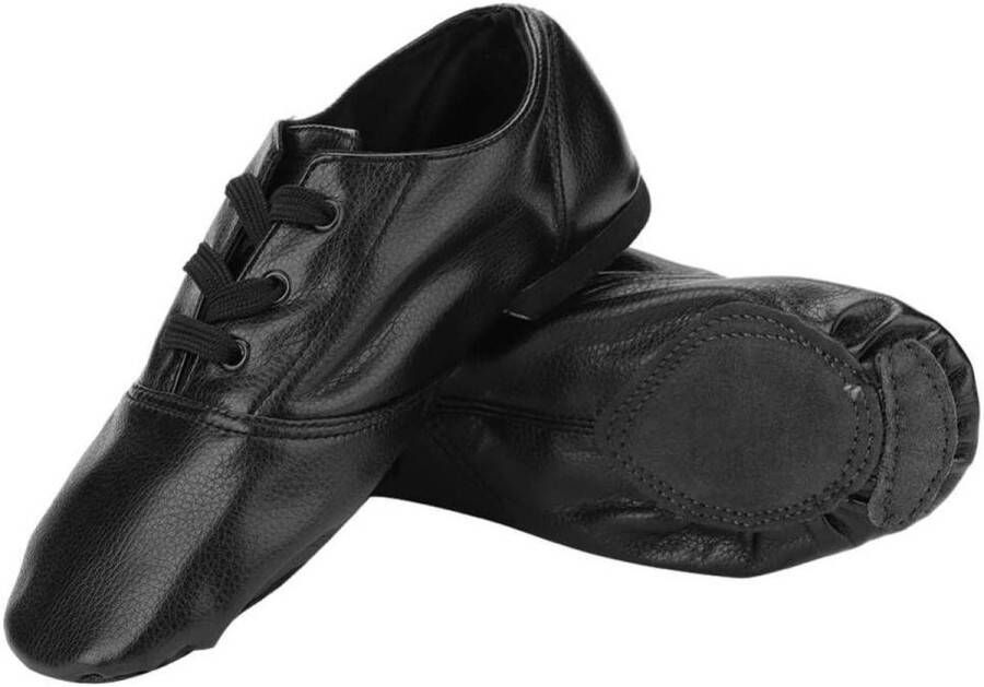 Allecto Plus Jazz Dansschoenen voor Moderne Jazzdansen en Podiumoptredens met PU Materiaal