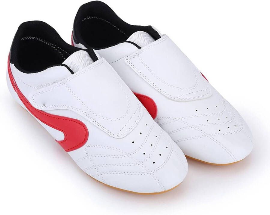 Allecto plus Lichtgewicht Kung Fu-schoenen van PU-leer voor Sport Taekwondo en TaiChi