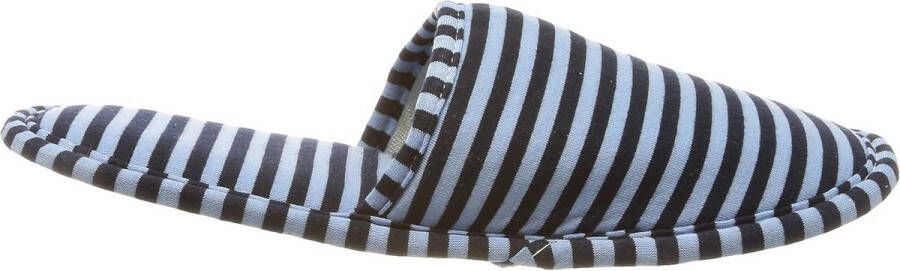 Allecto Plus Opvouwbare Reisslippers Gestreepte Spa Slippers Antislip Wasbaar Reis Hotel Thuis