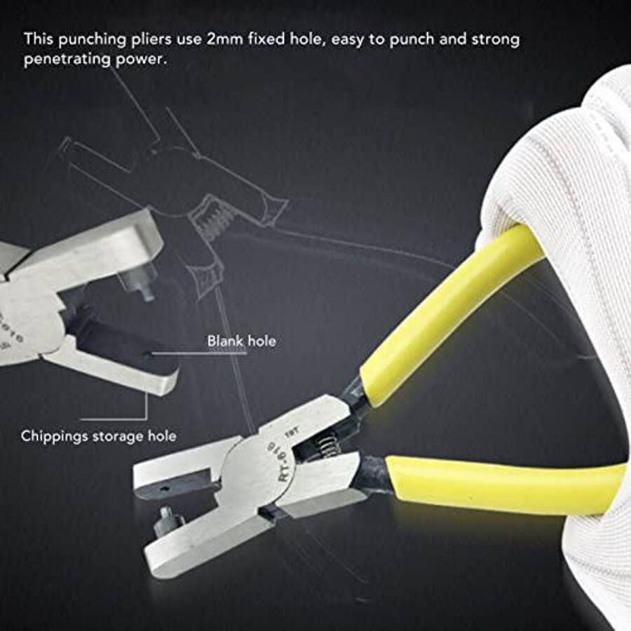 Allecto plus Ponstang met 2 mm Bevestigingsgaten voor Horlogebanden en Sandalen