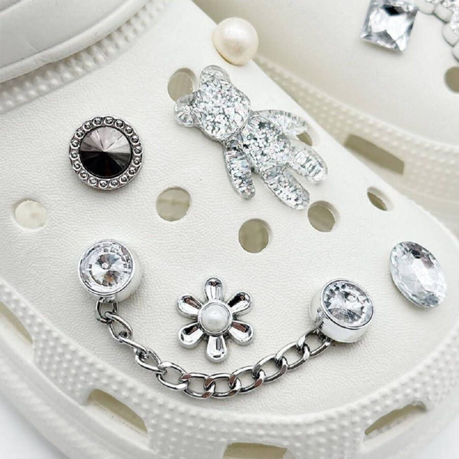 Allecto Plus Rhinestone Schoenaccessoires voor Vrouwen Schoen Decoratie met Strass Schoen Bedels voor Klompen Feestcadeaus