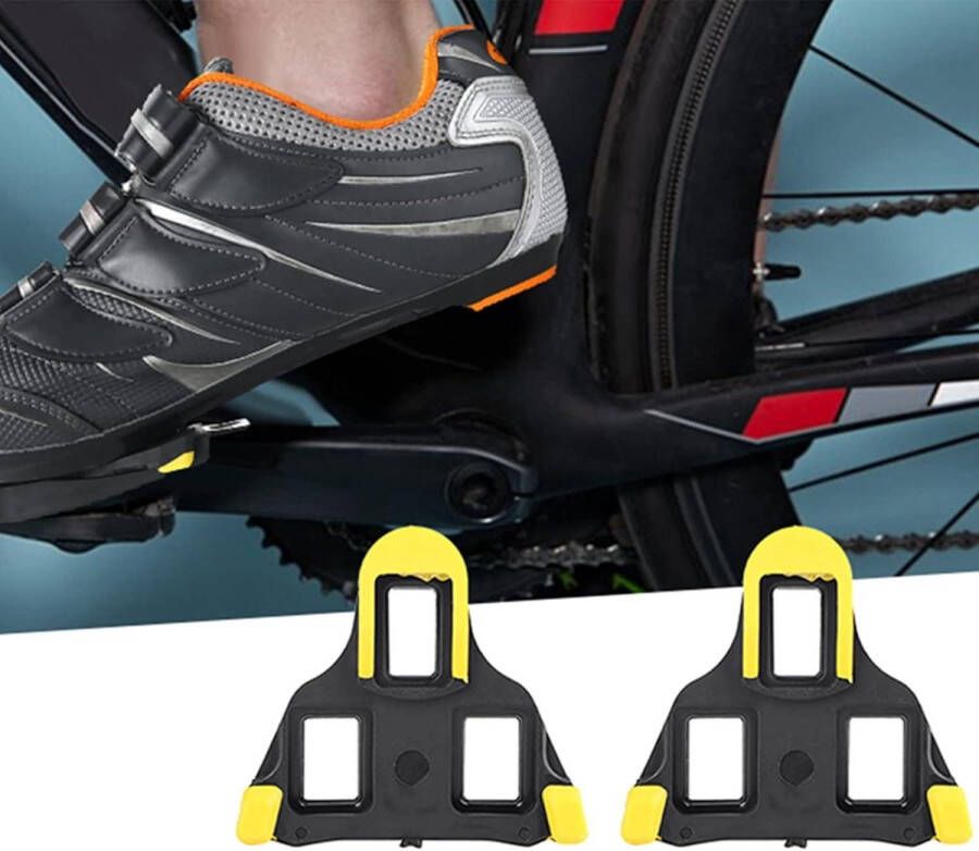 Allecto plus Rubberen Pedal Cleat Covers voor racefiets pedaalcleats 1 paar