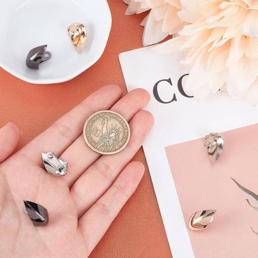 Allecto Plus Schoenbeschermers voor Hoge Hakken Set van 3 Metalen Neusbeschermers Hakken Reparatie & Decoratie Kleuren