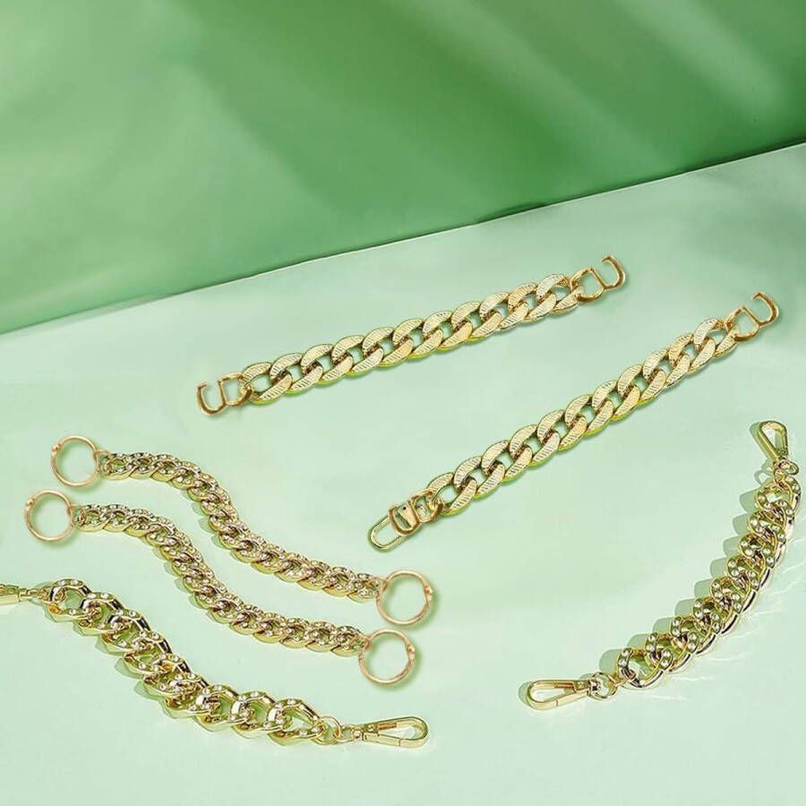 Allecto plus Schoenkettingen Set van 6 Stuks in 3 Stijlen Schoen Charms Decoratie DIY Snap Sluitingen voor Tiener Volwassenen Klomp Sandalen Casual Schoenen