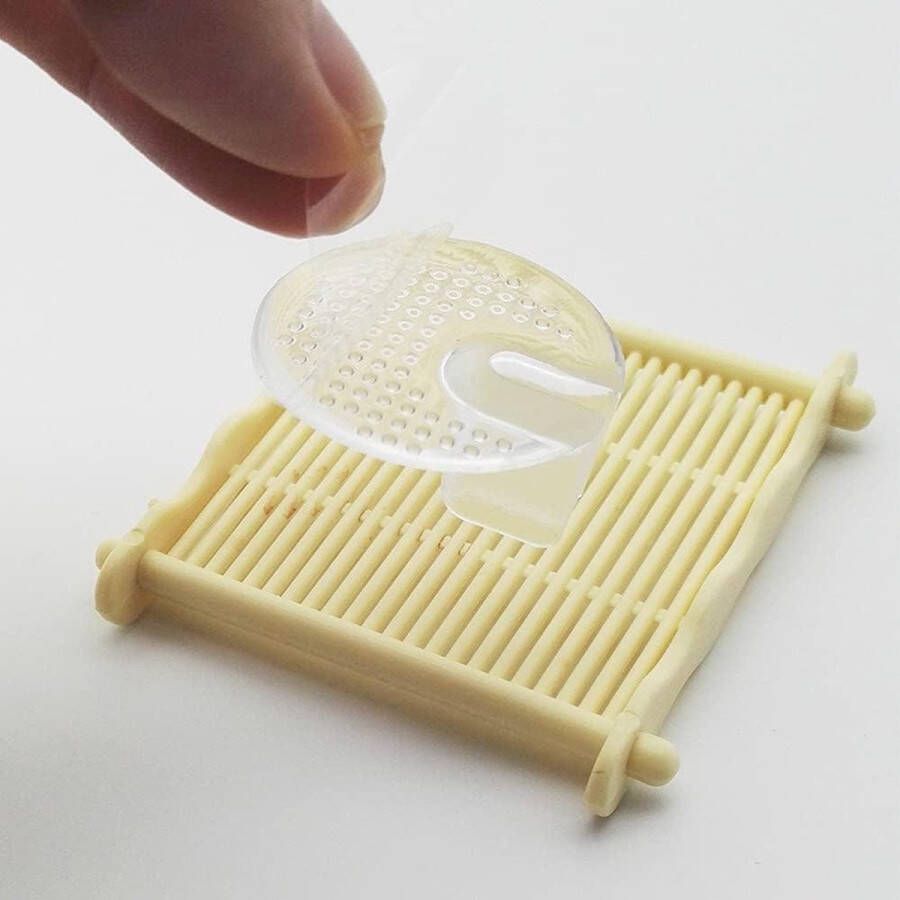 Allecto Plus Silicone teenslippers voor en Transparant Antislip Voetkussens Anti-slijtage 3 paar
