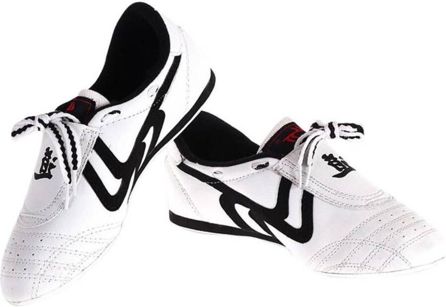 Allecto plus Sportschoenen voor Vechtsporten: Antislip Lichtgewicht Ademend en Comfortabel Zwart en Wit