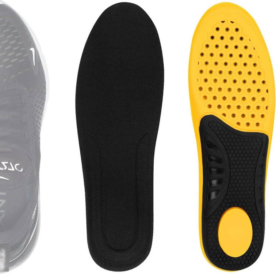 Allecto Plus Steunzolen voor optimale voetsteun en demping 2-pack Geschikt voor Nike Dunk sneakers Maat US 9.5-10 11