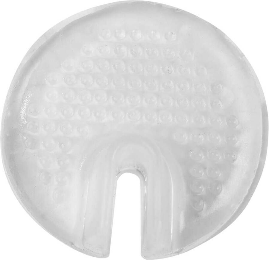 Allecto plus Teenslippers van Siliconen 5 Paar met Transparante Teenbeschermers en Naadbeschermingspads voor Flip-Flops en Slippers