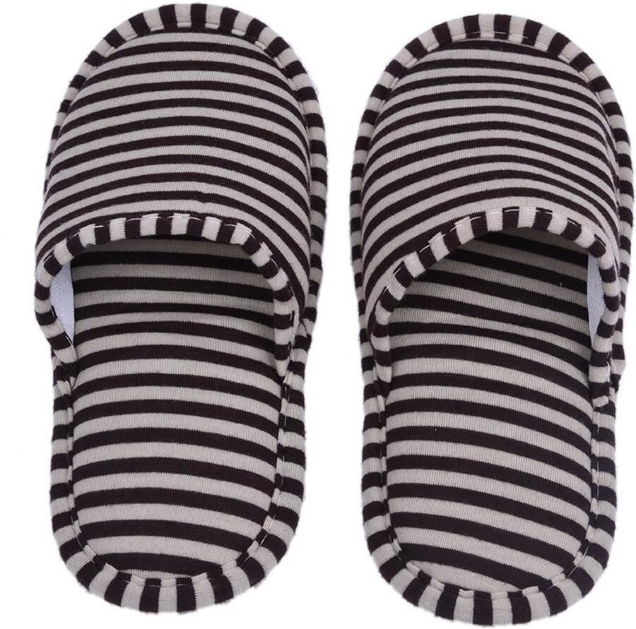 Allecto Reis Slippers Opvouwbaar Anti-slip Met opbergtas Thuis Hotel Vlucht Binnen Buiten