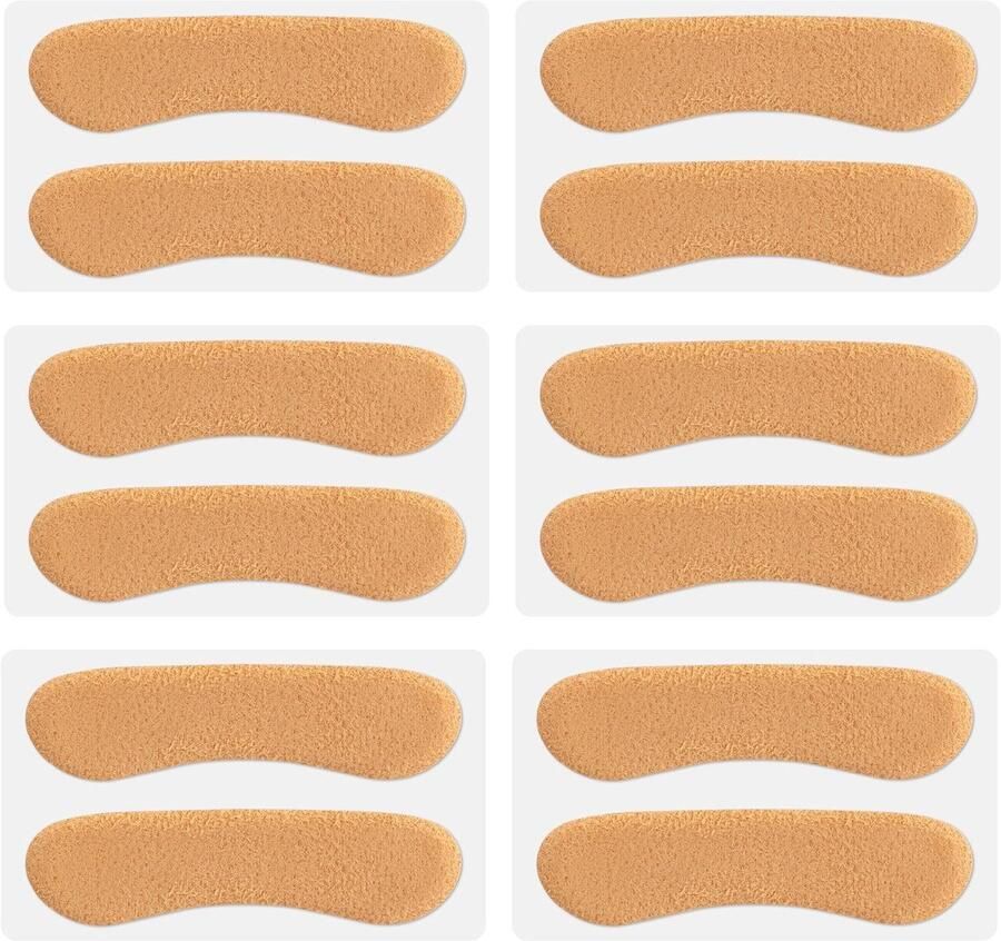 Allecto Sandalen Kussenstrips 6 Paar kussenstrips met grip Voorkom wrijving en slipgevaar Comfortabele sandalen Voor optimale ondersteuni