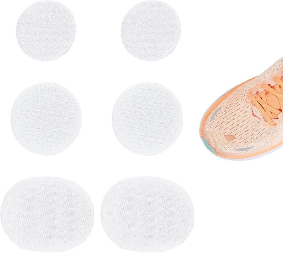 Allecto Schoenreparatie patches Zelfklevende reparatiekit Versteviging Herstel Snel en eenvoudig Geschikt voor sneakers met gaten Zwart