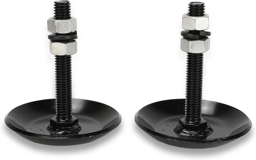 Allecto Skid Shoes Snow Plow Blades Duurzaam en sterk 2 Stuks Vervangingsonderdelen Geschikt voor Polaris ATV en UTV Metaal en staal