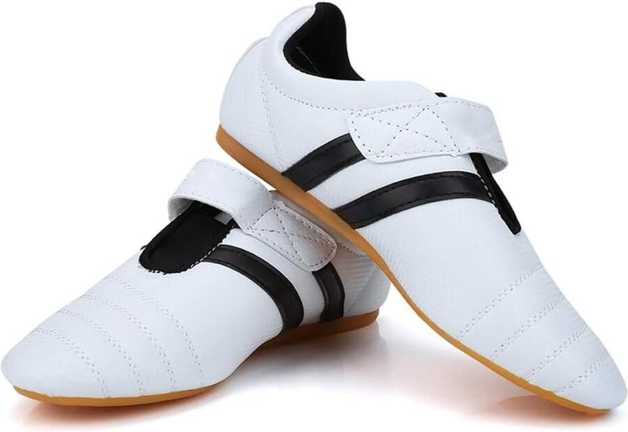 Allecto Taekwondo Sportschoenen Lichtgewicht Sneakers Zwart Martial Arts Training Geschikt voor Boksen Karate Kung Fu Tai Chi