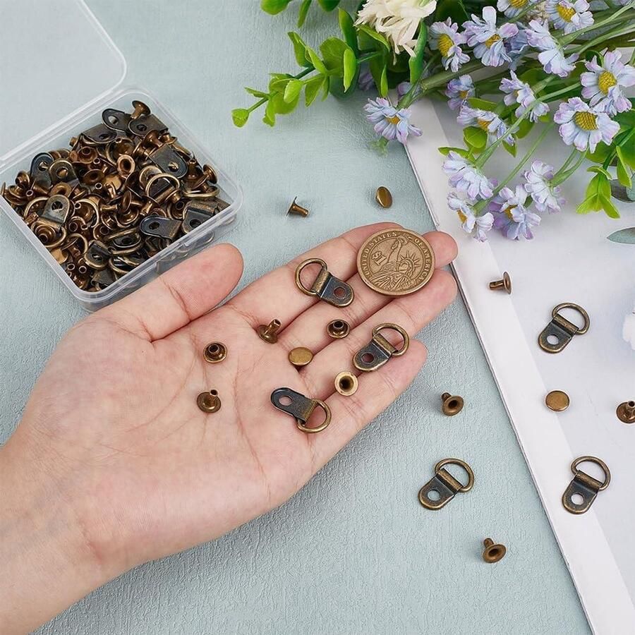 Allecto- Veterhaak voor Tibetaanse laarzen metalen geschikt voor wandelschoenen klim