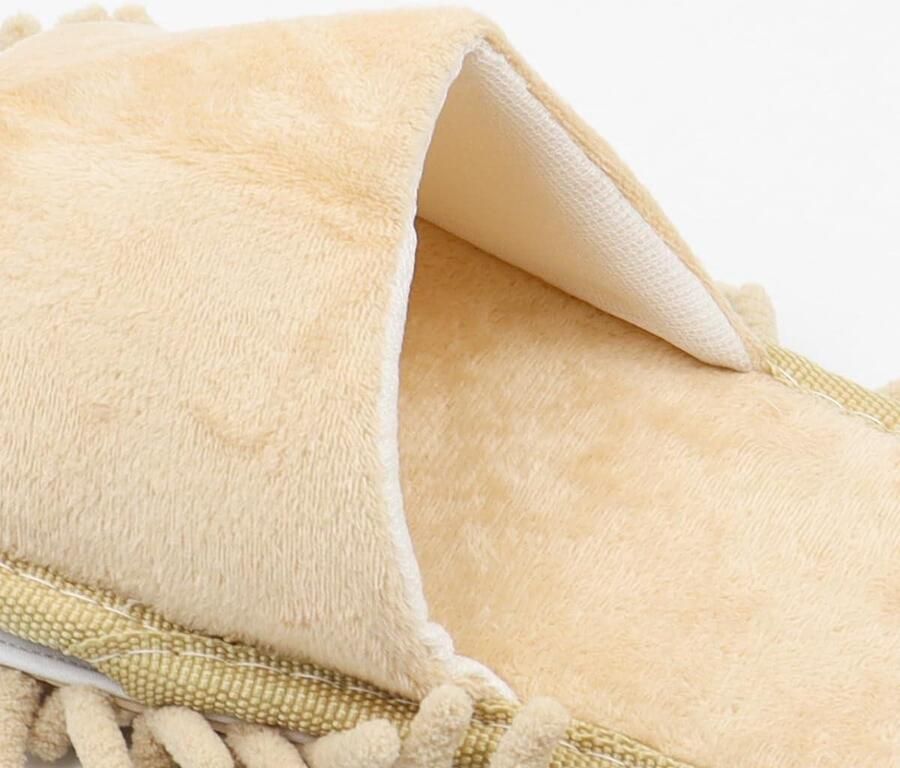 Allecto- Vloerreinigingspantoffels Microvezelpantoffels Vloerreinigingsmop Schoenen Multifunctionele pantoffels Voor Schoonmaken Van Het Huis
