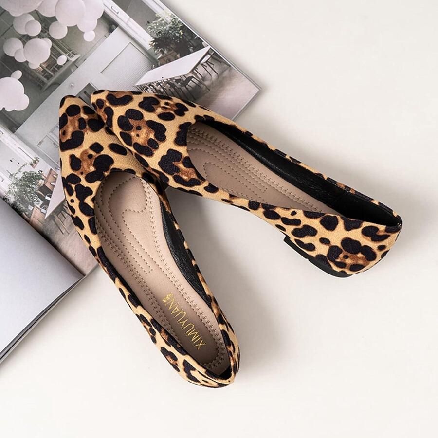 Allecto- Vrouwen Flats Casual Comfortabel Spitse Teen Slip On Ballet Flats Voor Vrouwen Geschikt voor Jurk Vrouwen Flats Schoenen Comfortabele Slip Op Flats