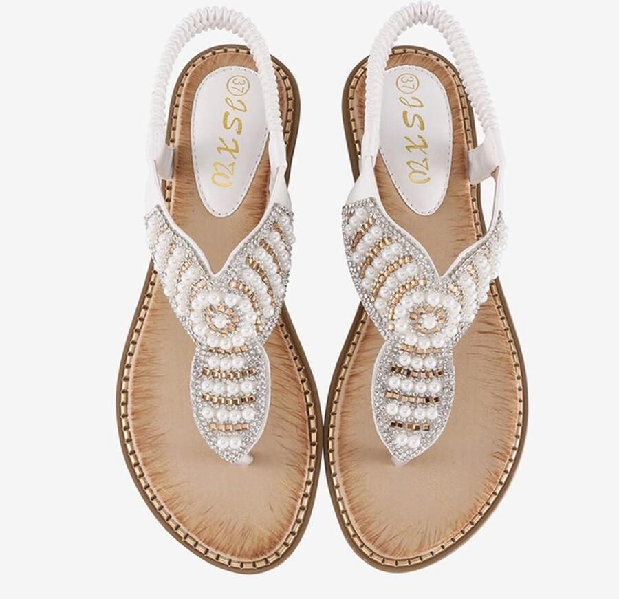 Allecto Vrouwen Sandalen Zomer Platte Gladiator Faux Leder Open Teen Sling Terug Zwart Geschikt voor Dames