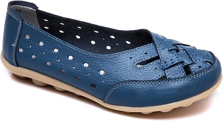 Allecto- Wandelschoenen voor Dames Comfortabel Grijs Lichtgewicht Ademend Geschikt voor Outdoor Activiteiten Waterdicht Grijs Blauw