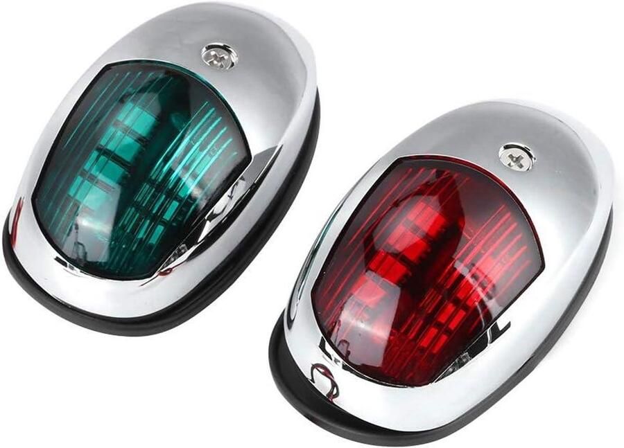 Allecto Waterdicht Boot Groen Rood Vuur 20 meter Geschikt voor Model Voor Boot 20M