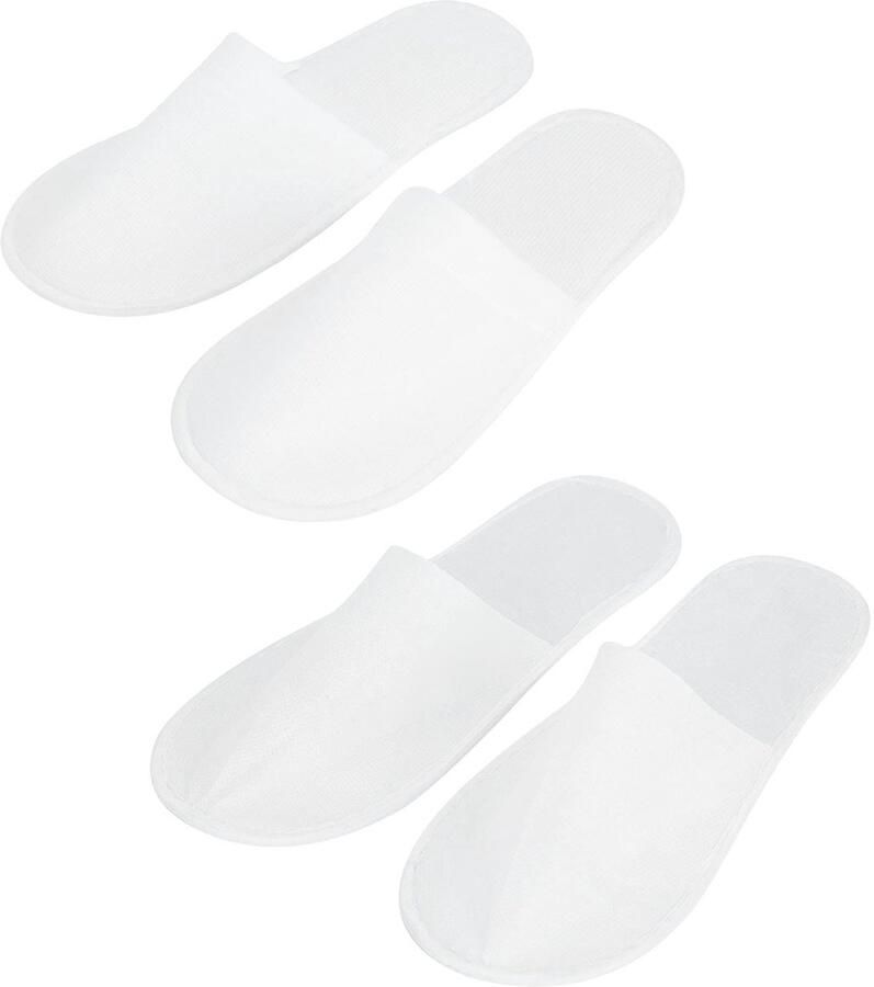 Allecto Wegwerp Pantoffels Gasten Slippers Antislip Blauw Spa Hotel Huis 50 Paar Vakantie Geschikt voor nen