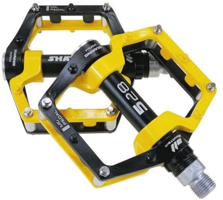 Aluminium Fietspedalen met Antislip Studs Geschikt voor Mountainbikes