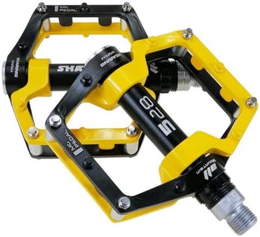 Aluminium Fietspedalen met Antislip Studs Geschikt voor Mountainbikes