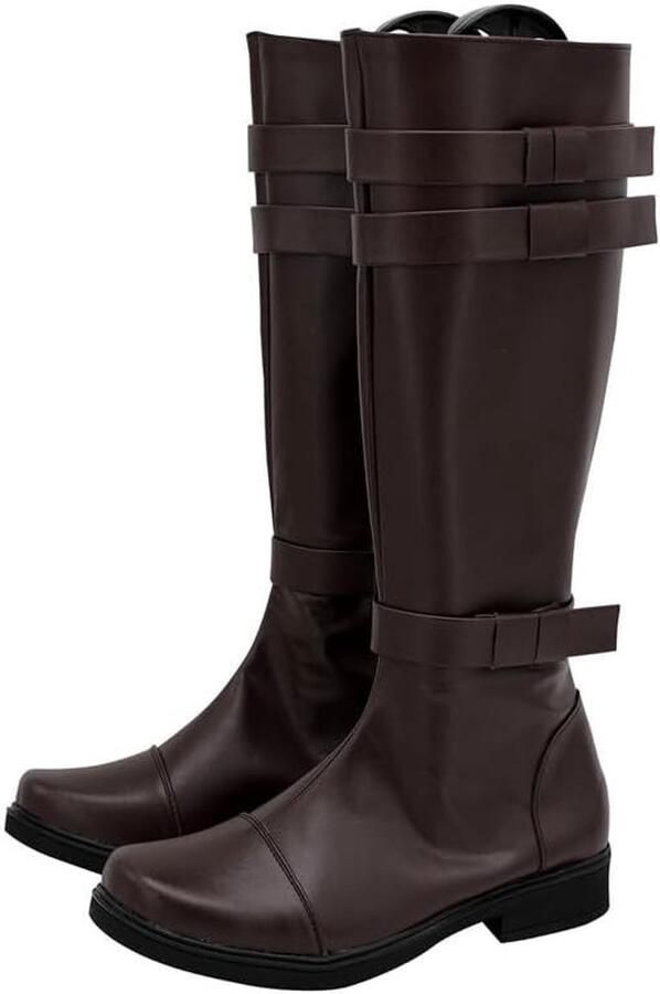 Anime Cosplay Lange Laarzen voor Mannen Anakin Skywalker Kylo Ren en Kenobi Stijl Schoenen
