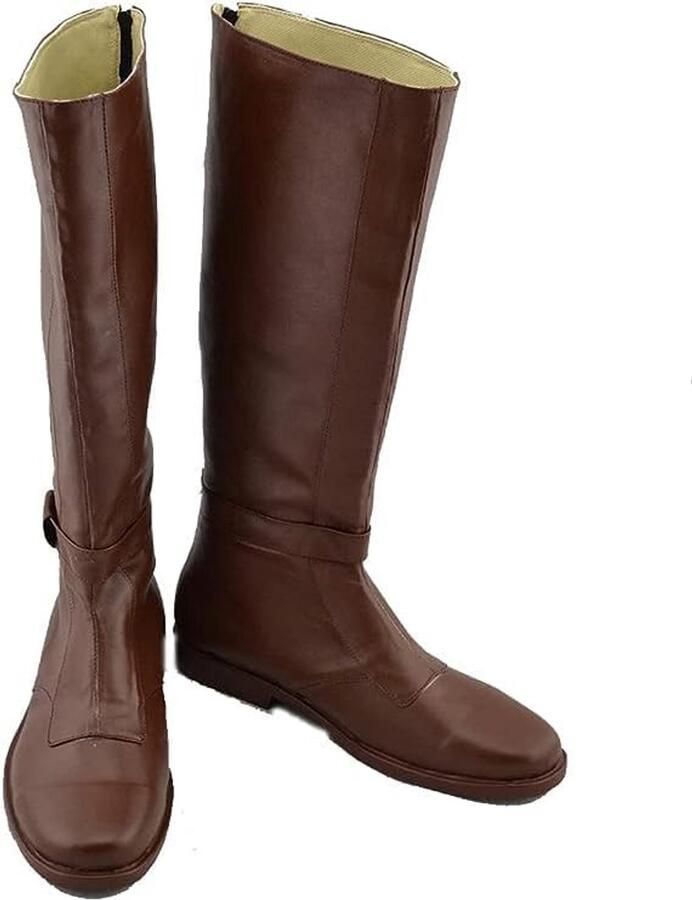 Anime Cosplay Lange Laarzen voor Mannen Anakin Skywalker Kylo Ren en Kenobi Stijl Schoenen voor Star Wars Fans