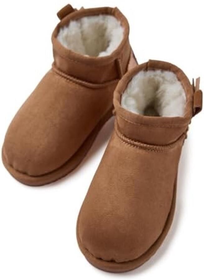 Ankle Boots voor Meisjes Waterafstotend Zwart