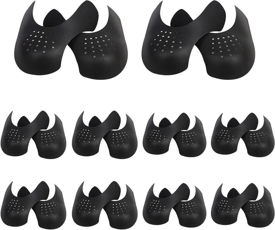 Anti-kreukbescherming voor sneakers 10 paar creaseless shields voor nen en ideaal voor het behoud van schoenen en comfort