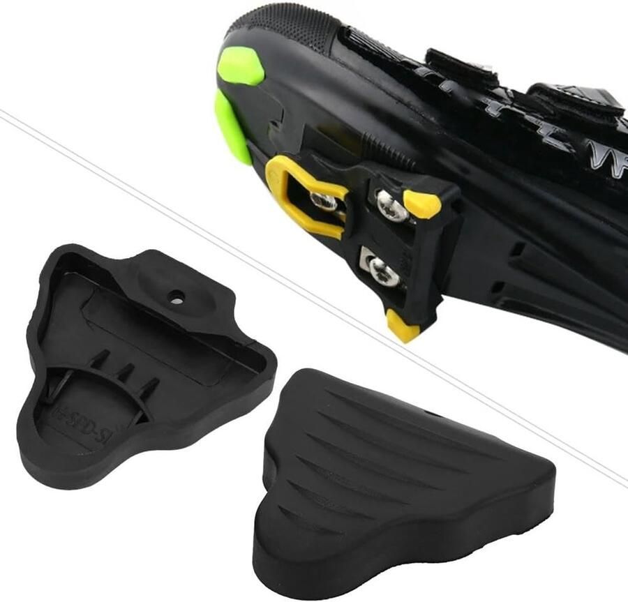 Anti-slip Pedal Cleats voor Fietsschoenen Rubber Lock Pads voor Shi o SPD en SPD-SL Verbeter Grip en Stabiliteit tijdens het Fietsen