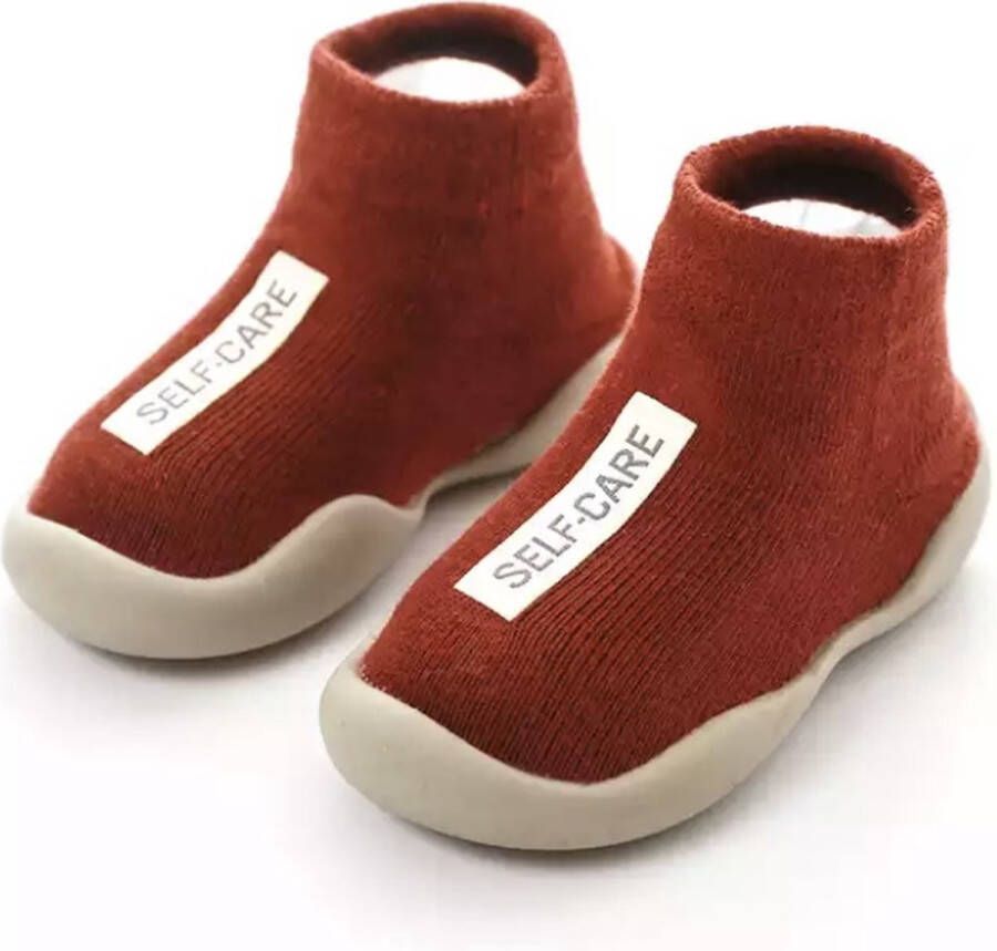Antislip baby schoentjes eerste loopschoentjes Completebabyuitzet – rood