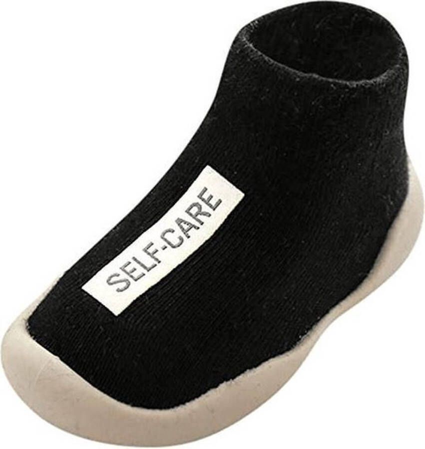 Antislip baby schoentjes eerste loopschoentjes – Completebabyuitzet – 18-24 maanden – 14 cm -zwart
