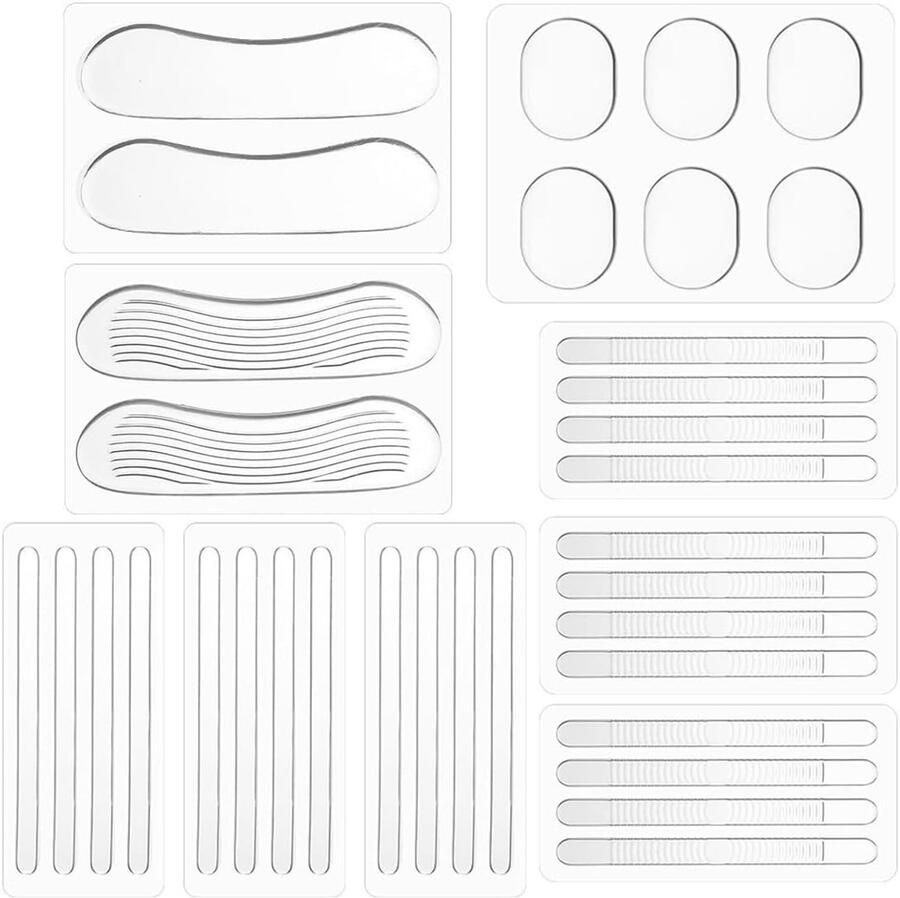 Antislip gelpads voor schoenen 34 stuks siliconen pads bescher de strips voor hielen en sportactiviteiten
