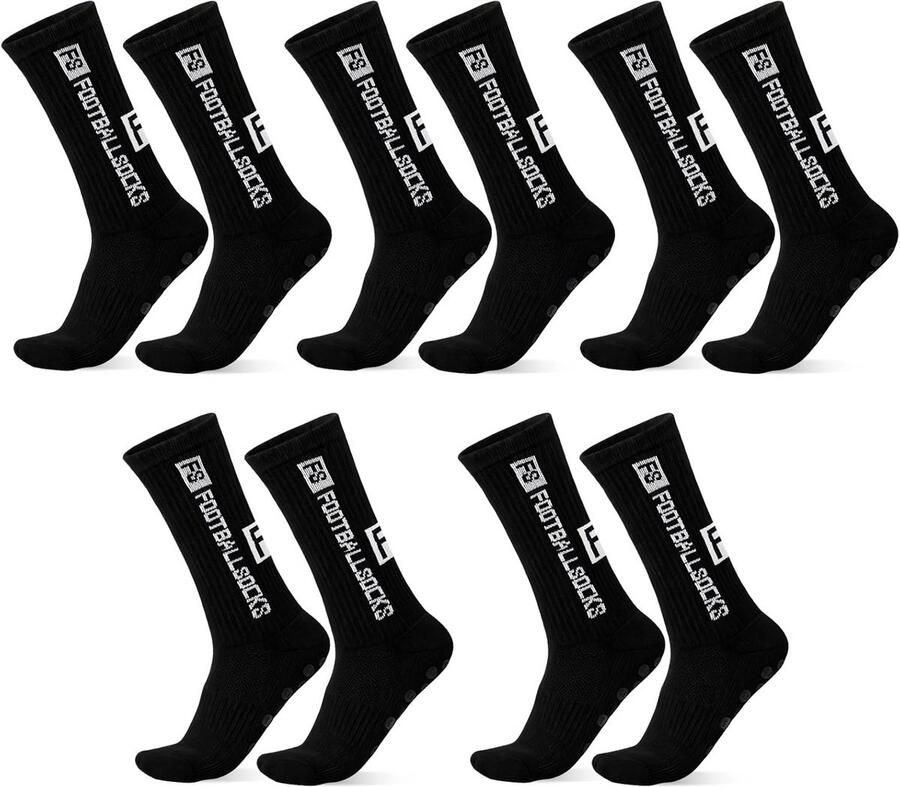 Antislip Gripsokken voor Heren Sportsokken met Grip voor Voetbal Basketbal en Hardlopen