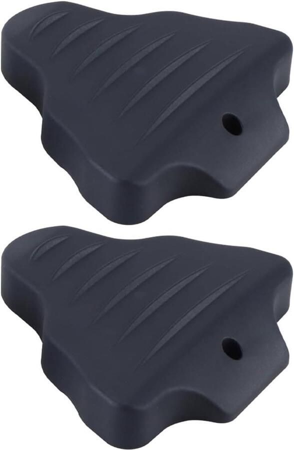 Antislip Pedaalplaten Schoenplaatjes Beschermers Fietsen Comfort Slijtvast TPU Materiaal 1 Paar Zwart