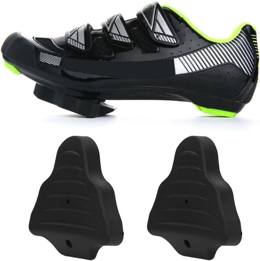 Antislip Pedal Schoenplaatjes Rubberen Pedalen Vergrendeling voor Shi o SPD en SPD-SL