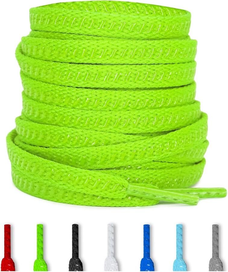 Antislip Schoenveters 7mm Siliconen Vervanging voor Voetbalschoenen Duurzame Grip