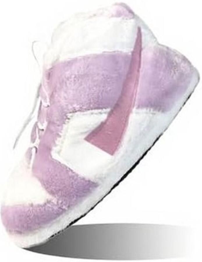 Antislip sneakerpantoffels Pluche uniseks pantoffels met rubberen zool
