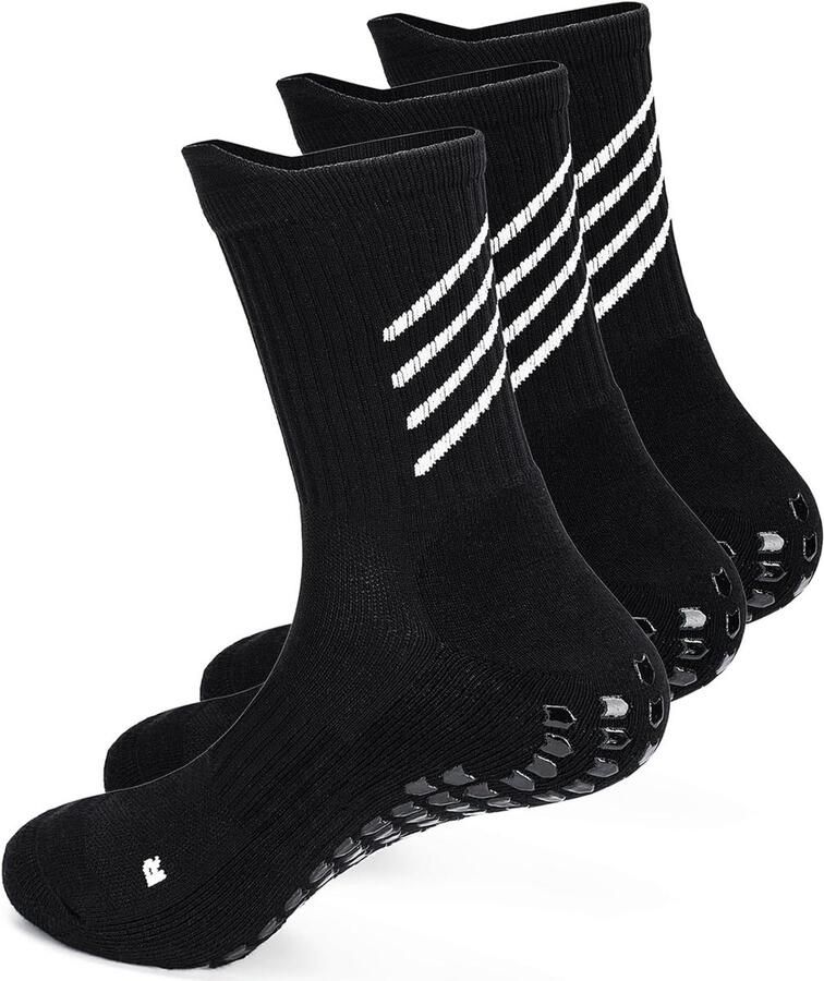 Antislip Sportsokken Grip Sokken Sporten en Trainen Dempend en Ademend 36-49 Meerdere Kleuren
