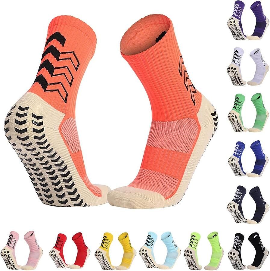 Antislip Sportsokken Grip Sokken Sport en Fitness Studs voor Extra Grip