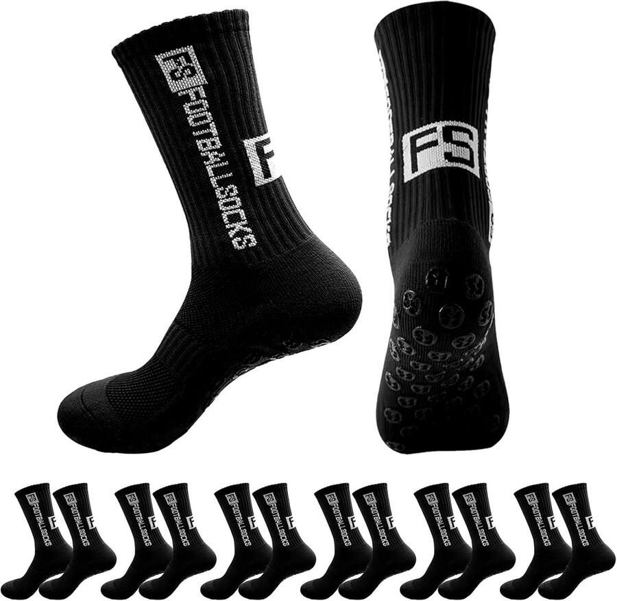 Antislip Sportsokken met Grip voor Voetbal Hardlopen en andere Sporten