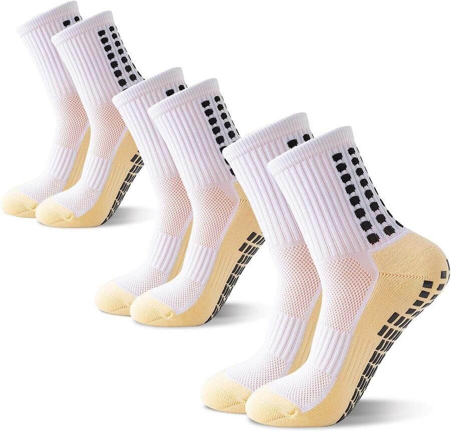 Antislip Sportsokken voor Kinderen Extra Grip voor Voetbal Hockey en Teamsporten