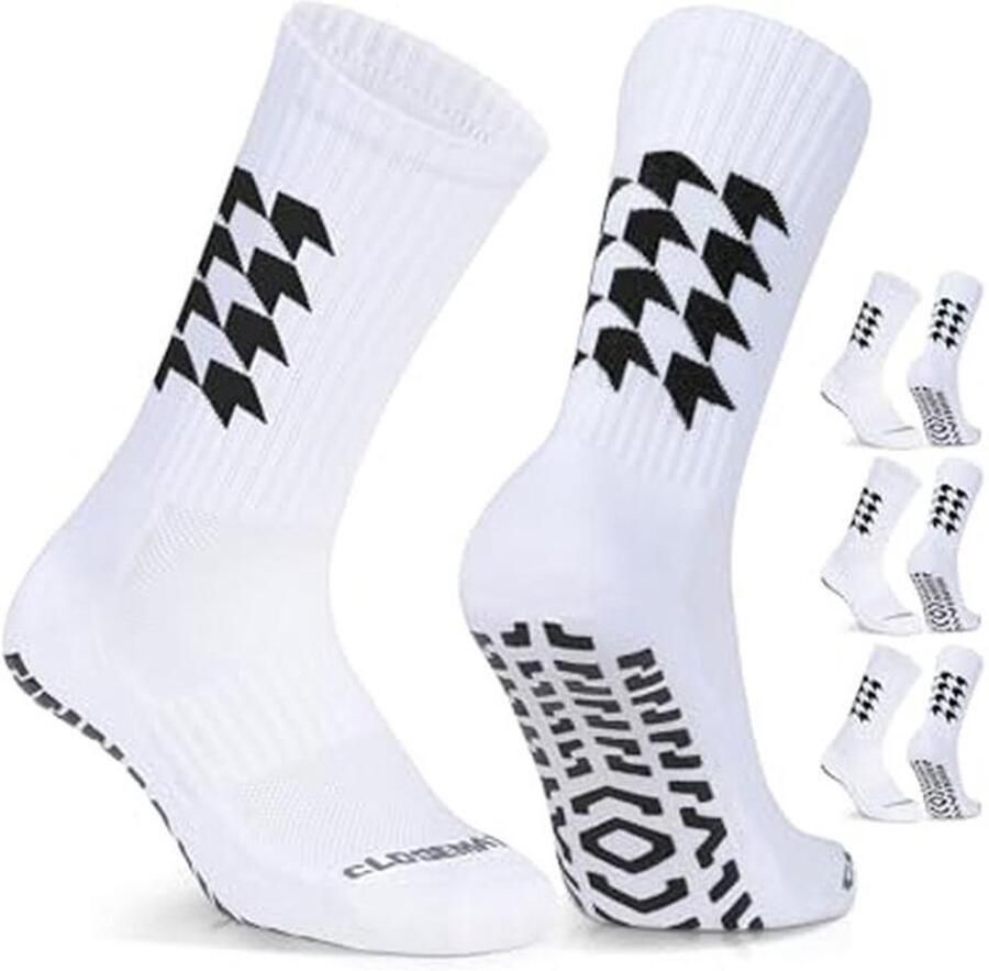 Antislip Sportsokken voor nen en 3 Paar Voor Sporten