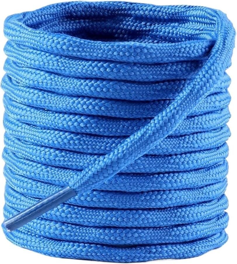 Antislip Veters Ronde Schoenveters Outdoor Activiteiten Sterk Polyester Materiaal Tot Gestreept