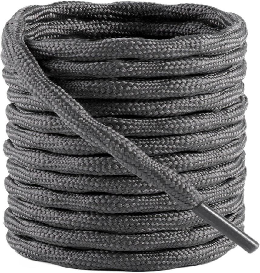Antislip Veters Ronde Schoenveters Outdoor Activiteiten Sterke Grip Zwart