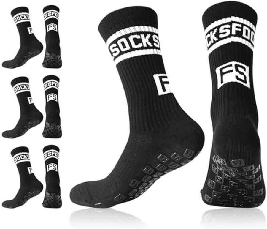 Antislip Voetbalsokken voor en Sportsokken voor Voetbal Basketbal en Hardlopen